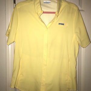 Yellow Columbia shirt